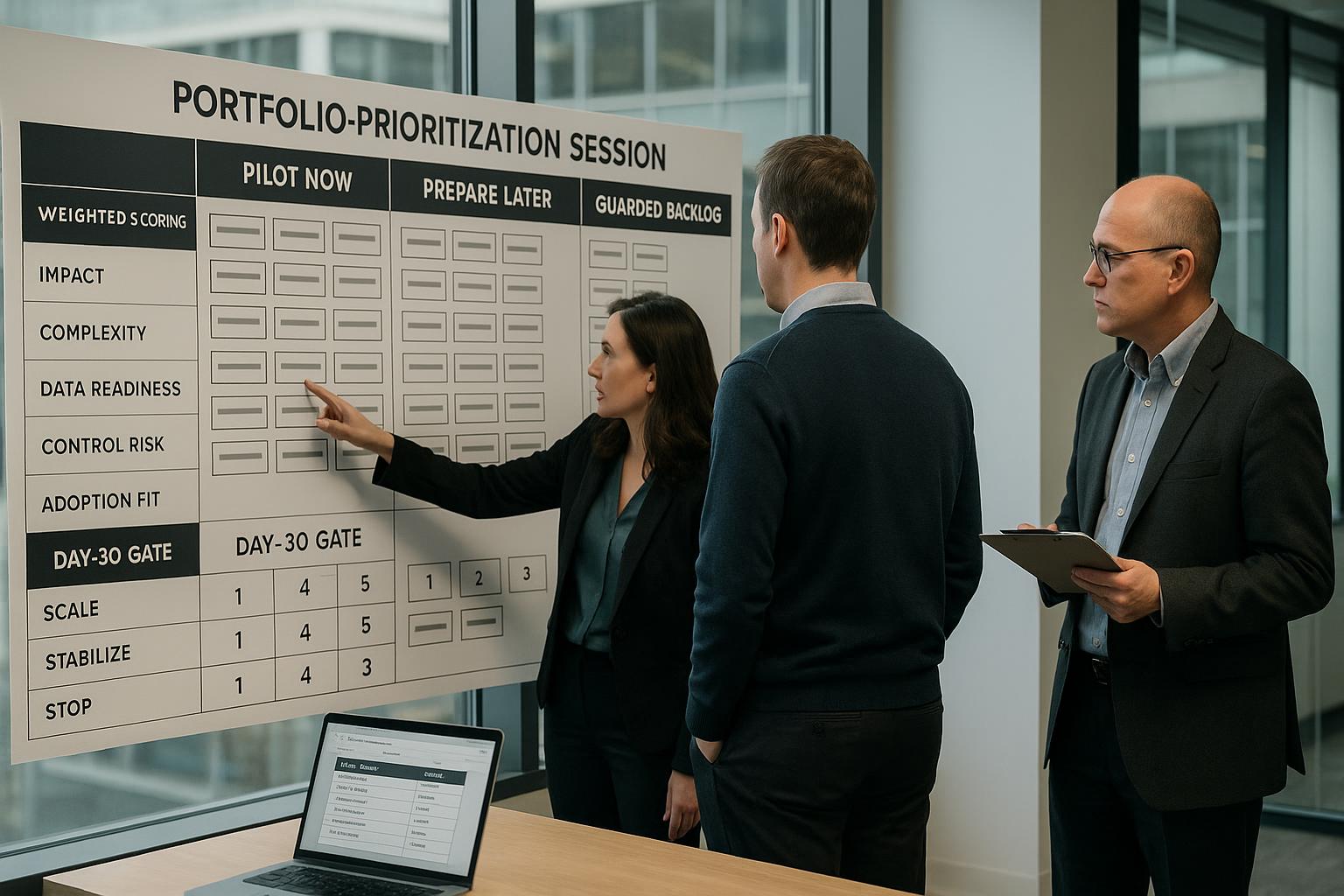 Cover image for From Use-Case Hype to Pilot Queue: How to Prioritize GenAI Workflows